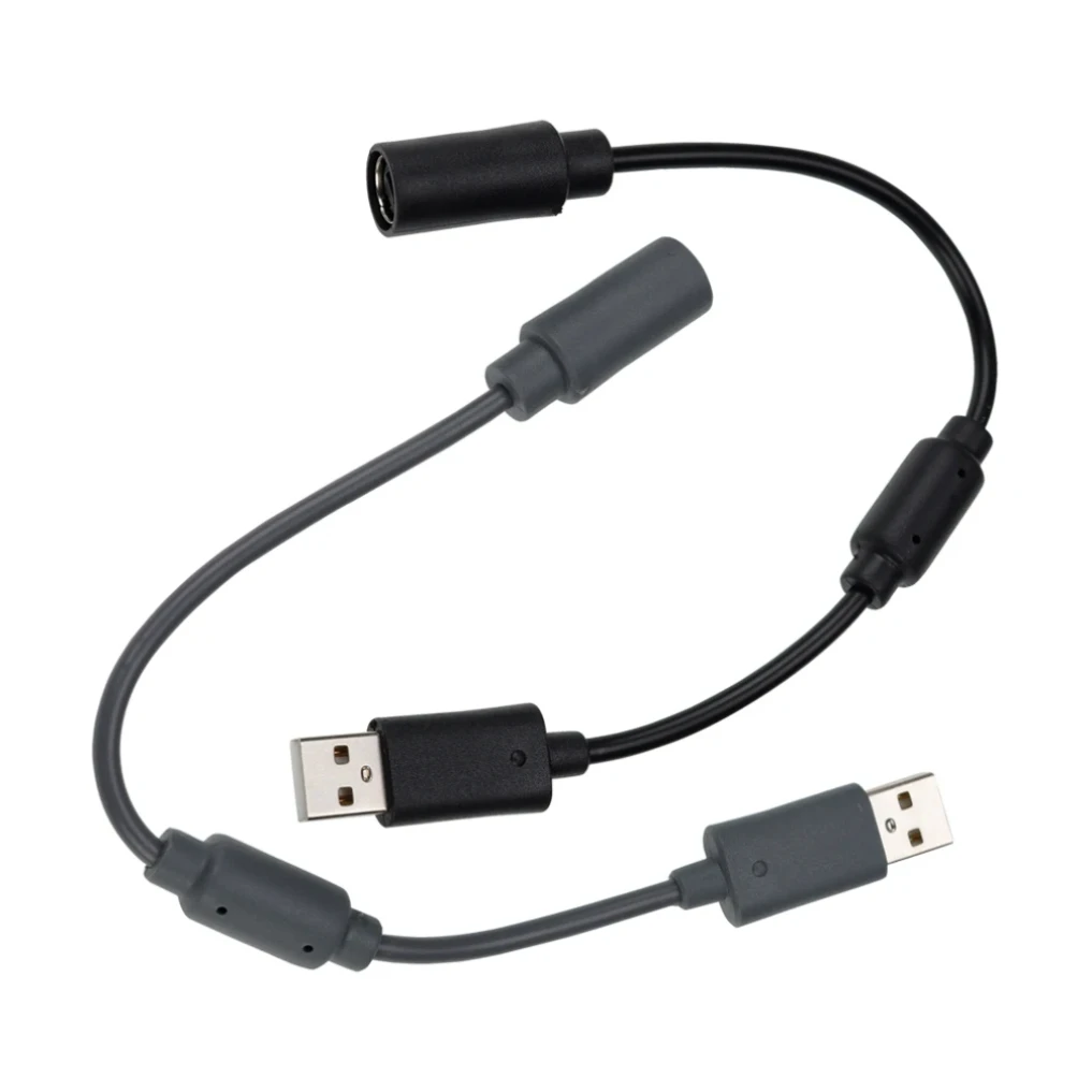 USB Breakaway Cable Adapter Cord Replacement For Xbox 360 Wired Game Controller Accessories Connection Converter