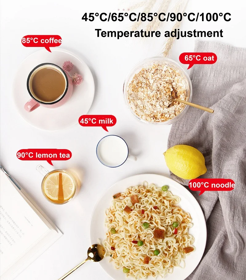 600ml składany czajnik elektryczny przenośny czajnik inteligentny Mini podróżny dzbanek do kawy wielofunkcyjny czajniczek 850W