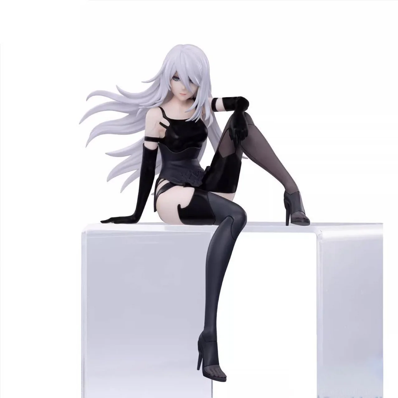 الأصلي سيجا NieR: Automata Ver1.1a Chokonose قسط الشكل A2 YoRHa نوع A No.2 أنيمي الشكل عمل نموذج تحصيل اللعب Gif