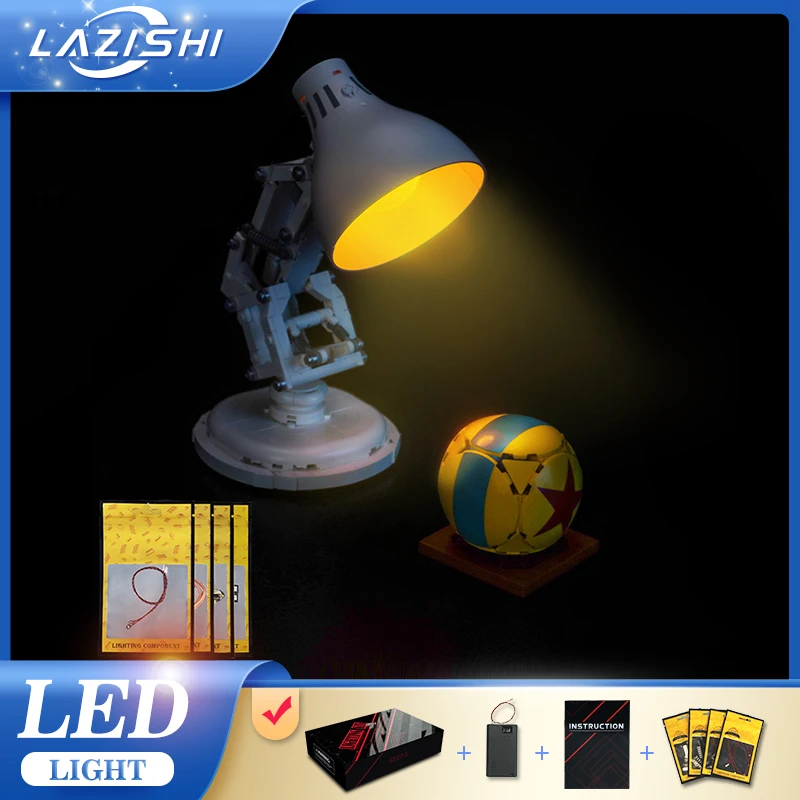 

Набор светодиодных светильников Lazishi 21357 подходит для LEGO Ideasção Pixar Luxo Jr. освещение подарков (за исключением строительных блоков)