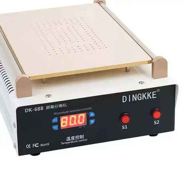 7 inch Vacuum Lcd Touch Screen Machine Separator Heating Platform for iPhone Android Mobile Phone Repair