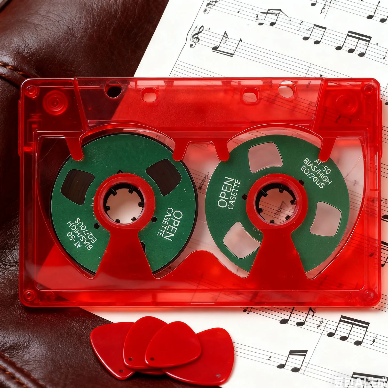 

50-минутная пустая кассета с катушкой-катушкой Пустая кассета с катушкой Двусторонняя пустая кассета с 50 минут для записи музыки