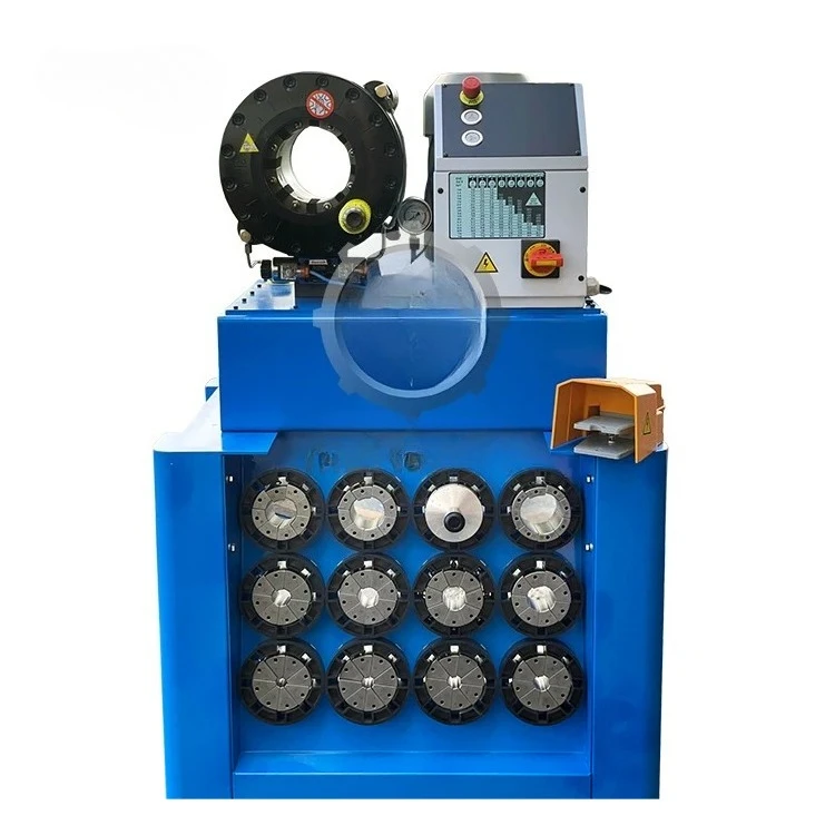 เครื่องจีบสายไฮดรอลิกแบบอัตโนมัติ ขนาด 2 นิ้ว แรงกดสูง ราคาโรงงานถูก 51 มม. P32