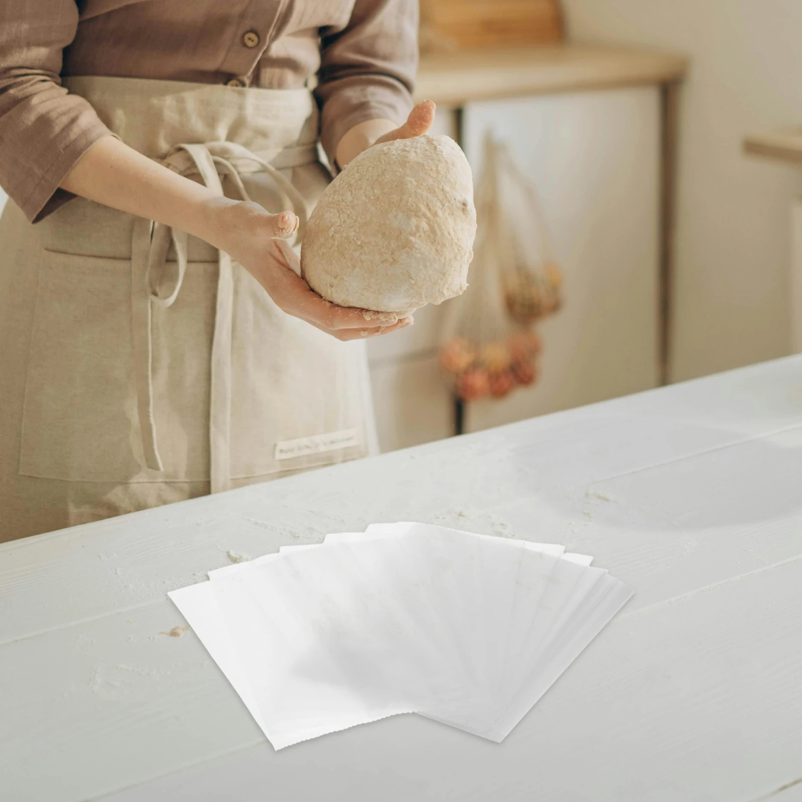 

100pcs Frosted Machine Seal Packaging Bags Thickened Durable Heat Sealable Ideal Cookies Cakes Candies Matte Cellophane Favor