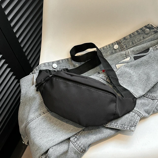 Saszetka biodrowa damska męska torba na talię sportowa podróżna treningowa codzienna torba crossbody uchwyt torba na ramię torba na klatkę piersiową