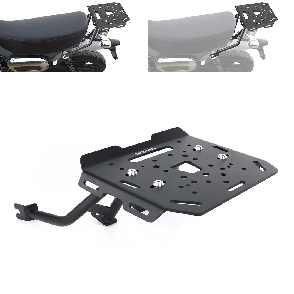 

Motorcycle Rear Luggage Rack Cargo Rear Carrier Support Holder Bracket Tail DAX125 DAX 125 ST125 2022 2023 2024 2025 For Honda