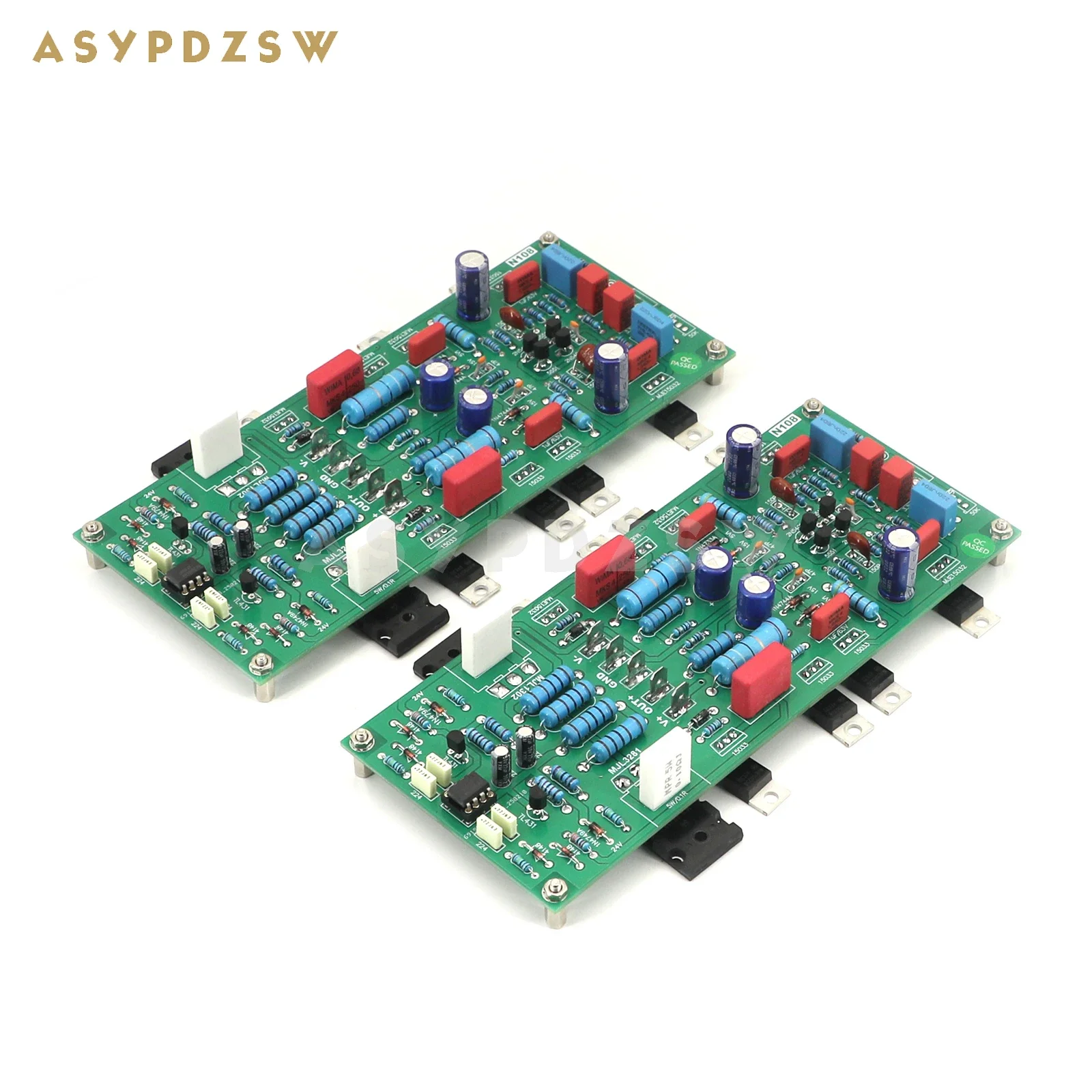 Nueva Base de amplificador de potencia estéreo N108 en Dartzeel NHB-108 100W 8 ohm Kit DIY/tablero terminado