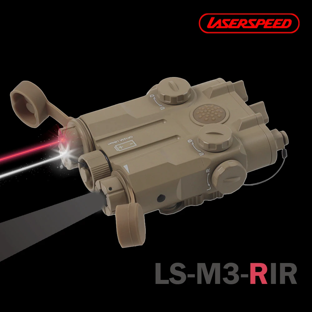 

Laserspeed-M3 Инфракрасный лазерный осветитель с ИК и видимым красным прицелом для винтовки