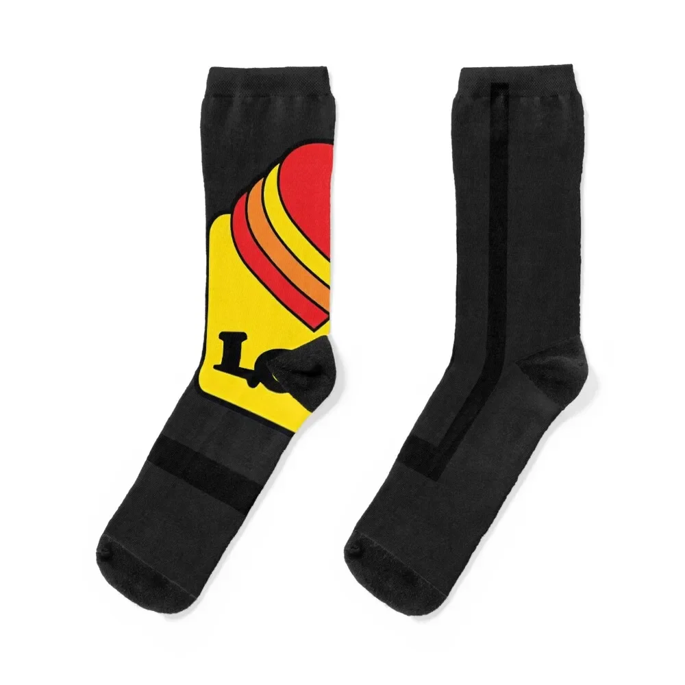 

Loves truck stop women Classic Socks new year hiking shoes Socks For Women Men's