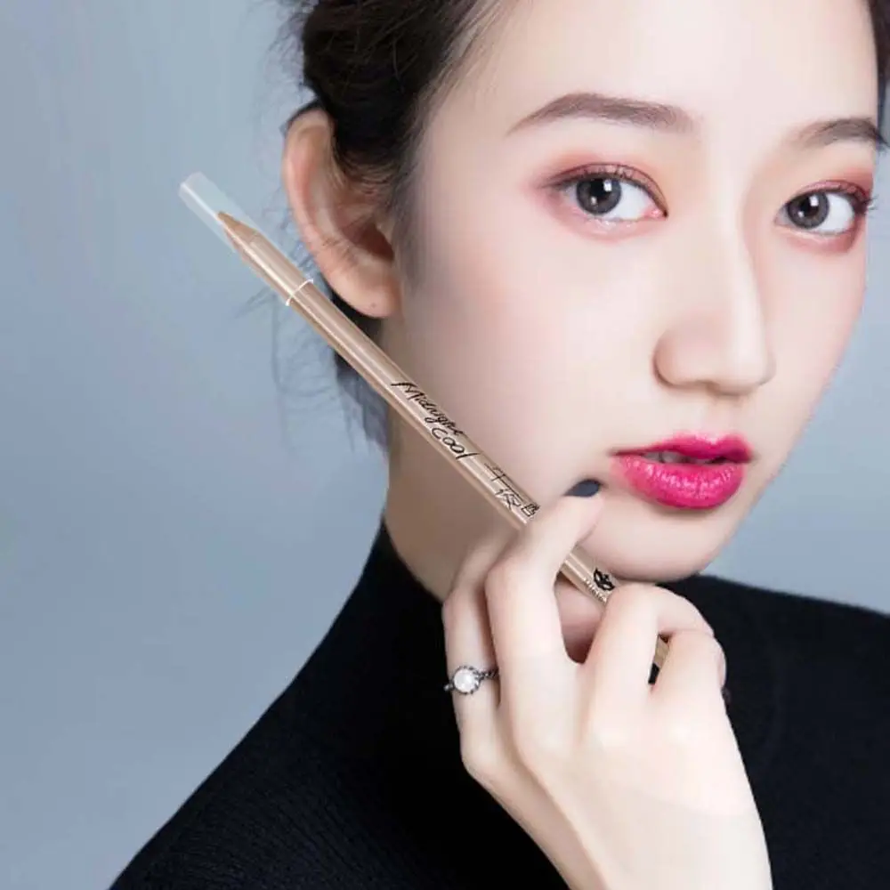 Tragbarer, langlebiger Tränengraben zum Formen, Positionieren von Hautunreinheiten, Make-up-Stift, Concealer, Augenbrauenstift, Concealer, Bleistift, Kosmetik