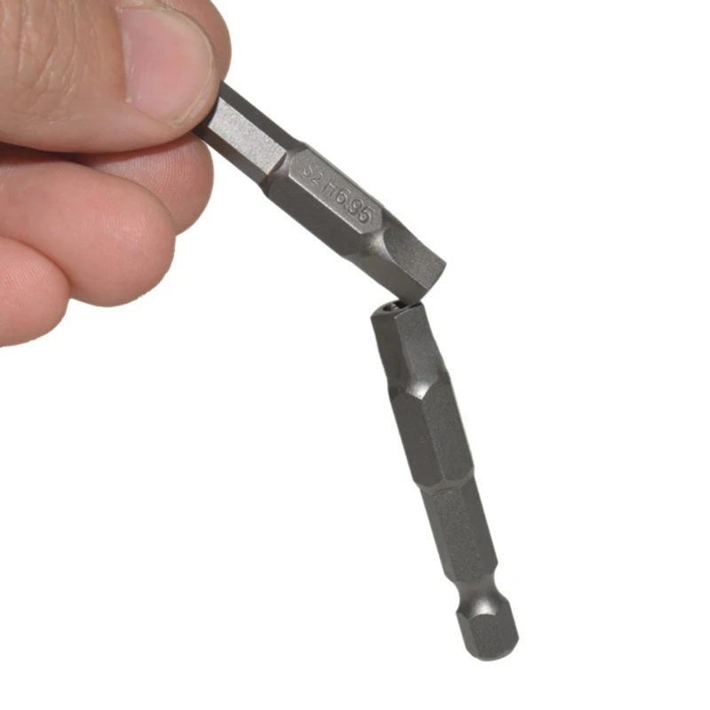 10pcs Pentagons Head Screwdriver Bit Set Metric Sizes 1/4 Inch Shank 5 Sided Security Tamper Proof Durable