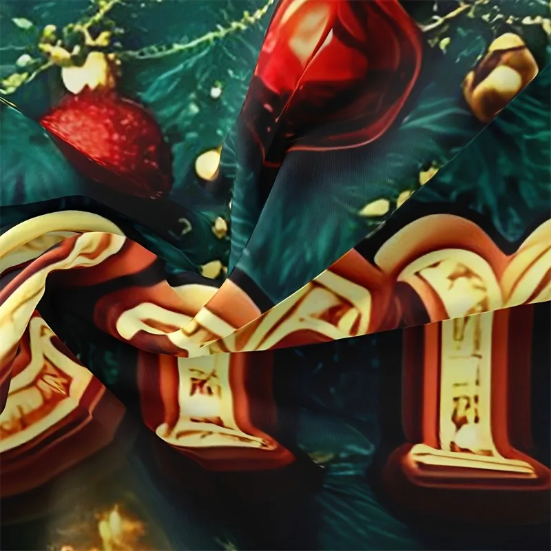 MERRY Weihnachts-Bettwäsche-Set, 3D-gedrucktes Bettbezug-Set, weiches Einzelbett, Doppelbett, Bett-Set, 2026, Weihnachtsgeschenk, Bett, Heimdekoration – Detail 6
