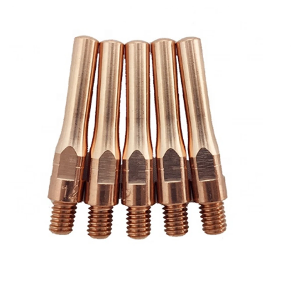 free shipping Pana style M6*45*1.2mm E-Cu contact tip, welding tips,MIG contact tip