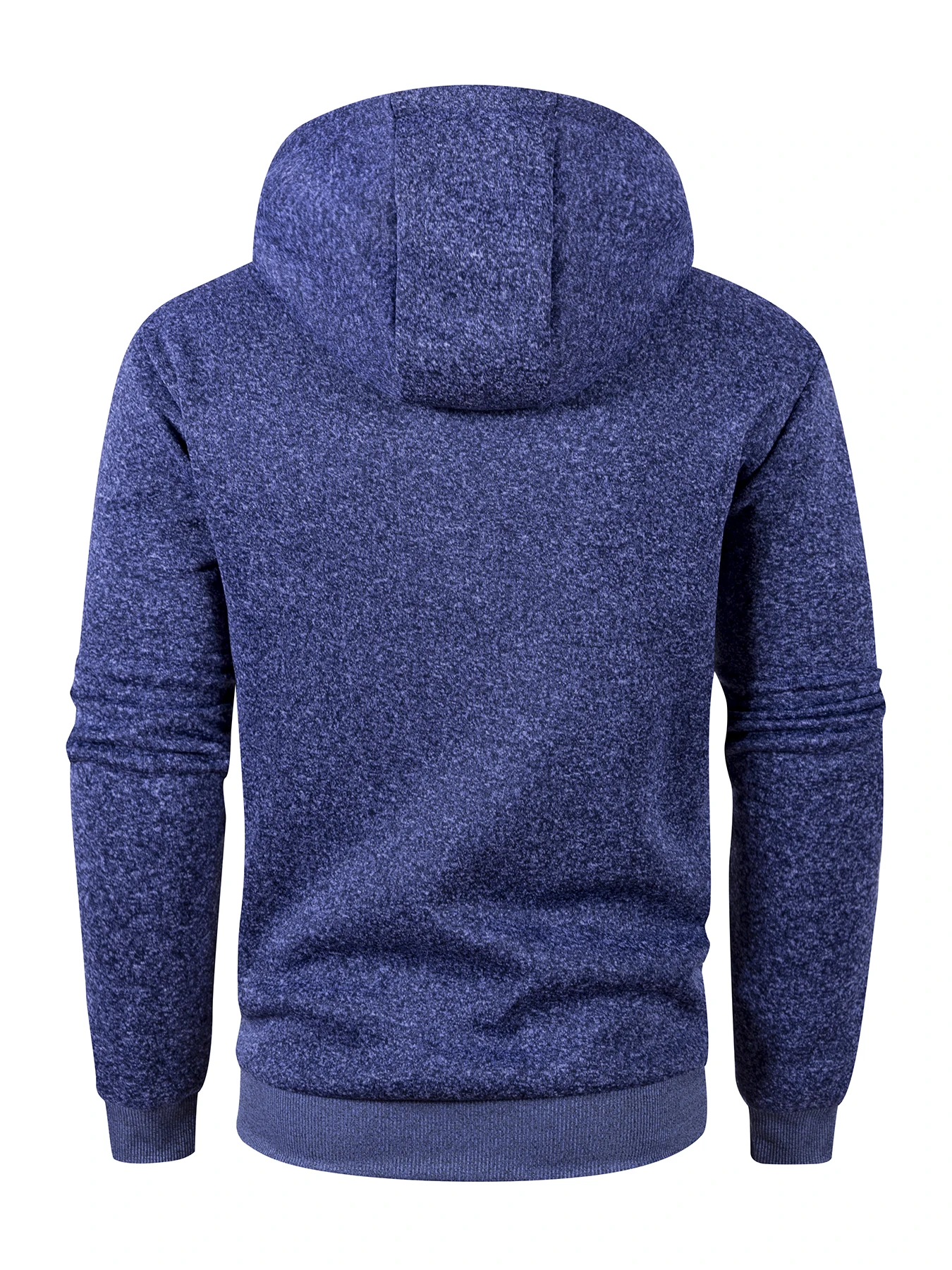 Utility Men Full Zip Hoodie Sweatshirt Multi Zippered Pockets Drawstring Adjustable Hood  Ribbed Cuffs Hem Casual Sports