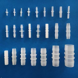 5Pcs/Pack 1.6mm-15.8mm Plastic Straight Connectors Garden Watering Hose Fittings