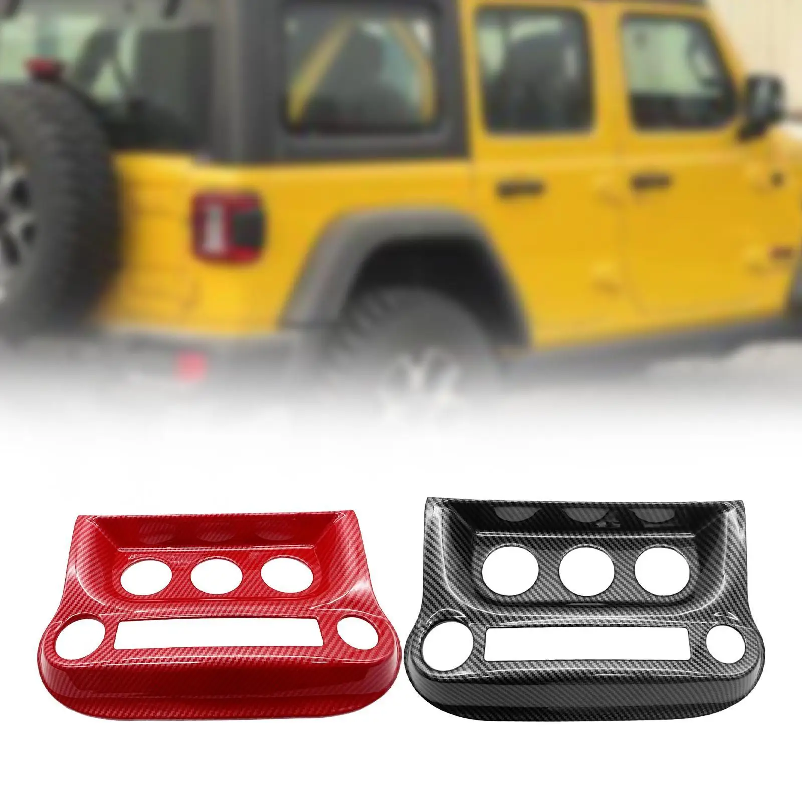Interior Panel Trim Cover Protection Car Parts PP Material Dust Scratch Resistant for JK JKU 2011 2017