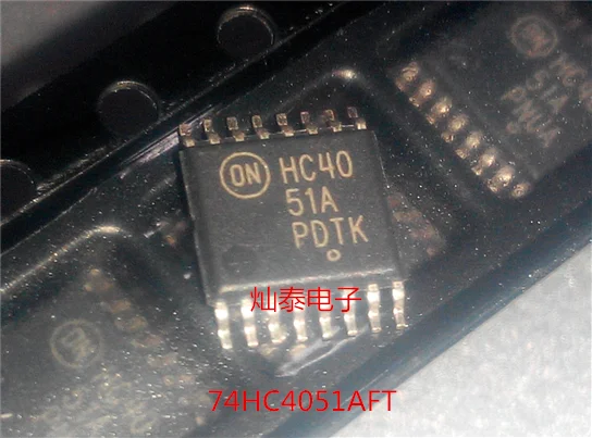 |TC74HC4051AFT :HC4051A TSSOP-16      10PCS