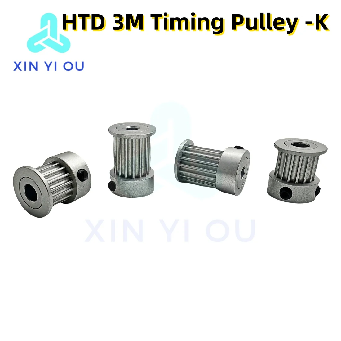 HTD 3M Timing Pulley 19/20/22teeth-K Type Bore 4/5/6/6.35/8/10/12/12.7/14mm  Belt Width7mm3M Synchronous Wheel