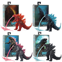 Godzilla Action Figure 16cm Wtih Heat Ray Ship Nuclear Energy Jetting Monster King Gojira Model Figurine Ornaments