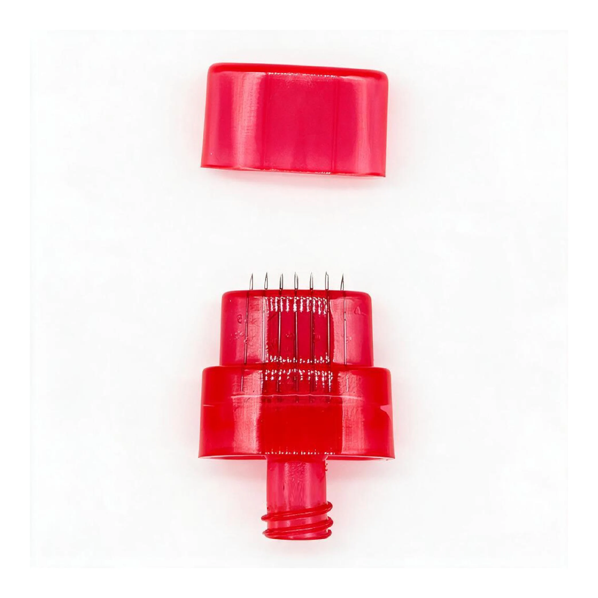 Image of 2/5/10 Stück 30G 0,5mm Sterile Schmerzlose Nadel 12-Pin Luer-Lock-Kartusche Infusions-Lippenbooster zur Lippenbefeuchtung für den Heimgebrauch