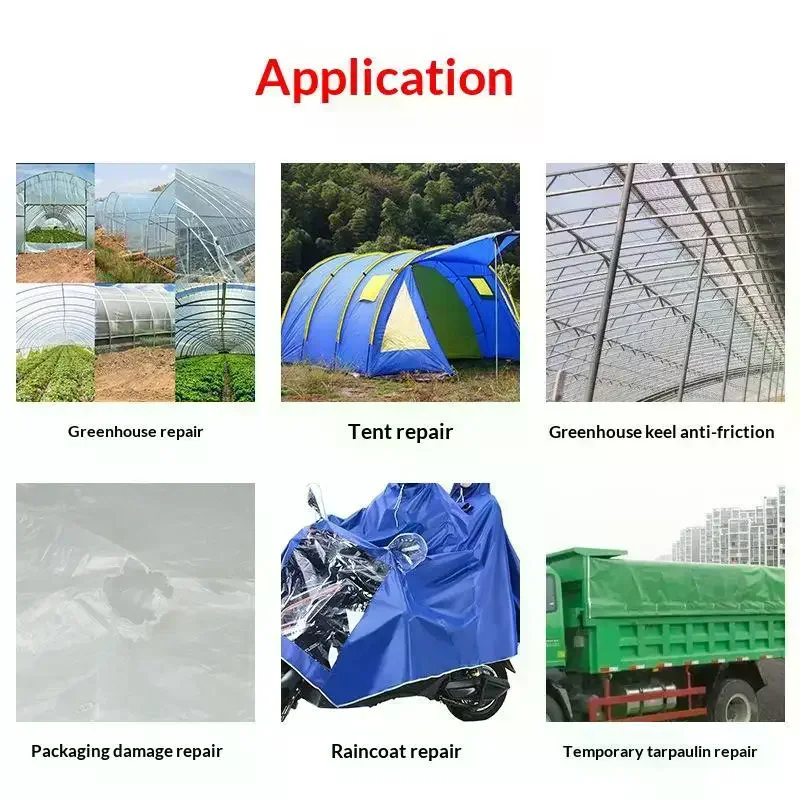 เทปซ่อมแซมเรือนกระจก การยึดเกา - Greenhouse Repair Tape Uv Resistant บทวิจารณ์และราคา