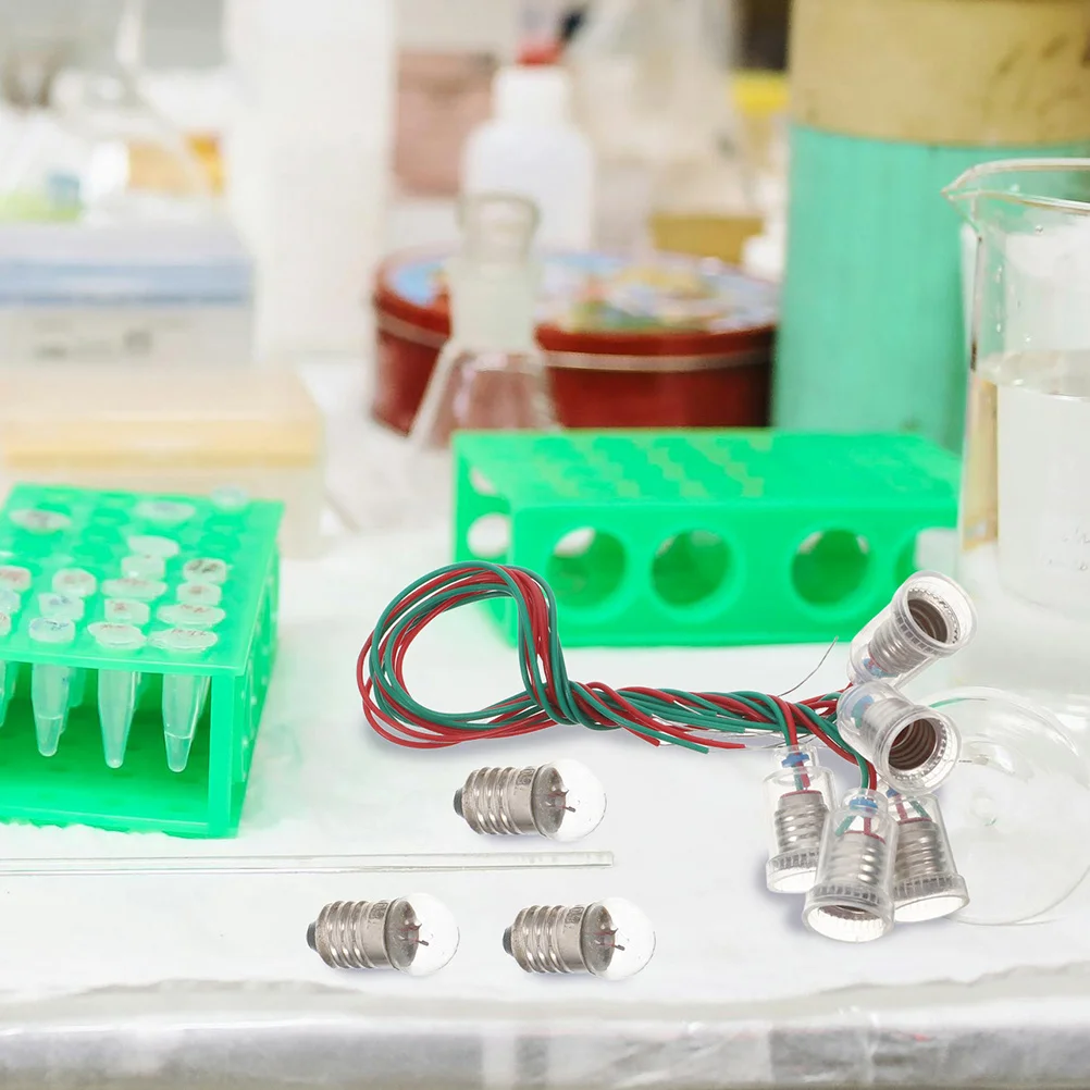 

12Pcs Plastic Lamp Holder Screw Base Brass Conductive Replacement Light Bulb Socket for Home Office Light Socket Extension