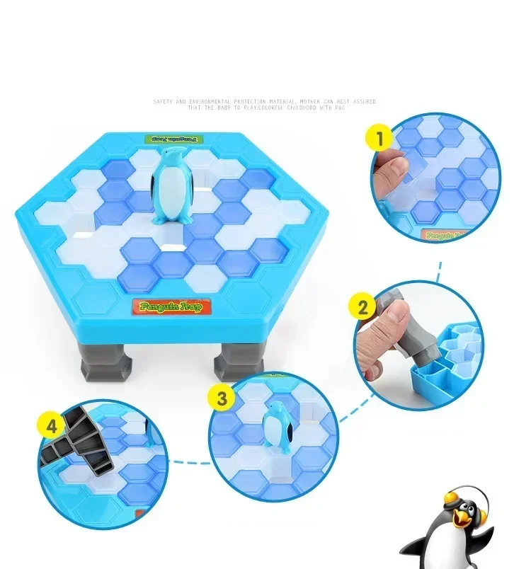 

Experience a thrilling parent child penguin rescue game Break ice blocks to save adorable mini penguins perfect family fun