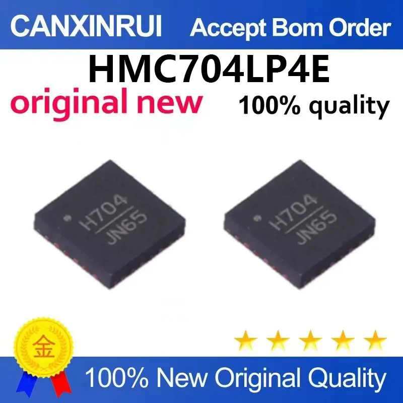 （5pcs-100pcs）Brand new original HMC704LP4E silk screen H704 clock generator/frequency synthesizer QFN-24