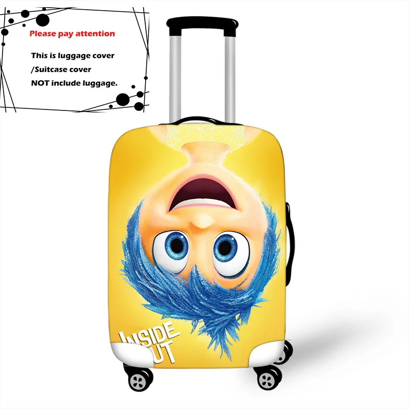 Inside Out Elastic Thicken Luggage Suitcase Protective Cover Protect Dust Bag Case Cartoon Travel Cover