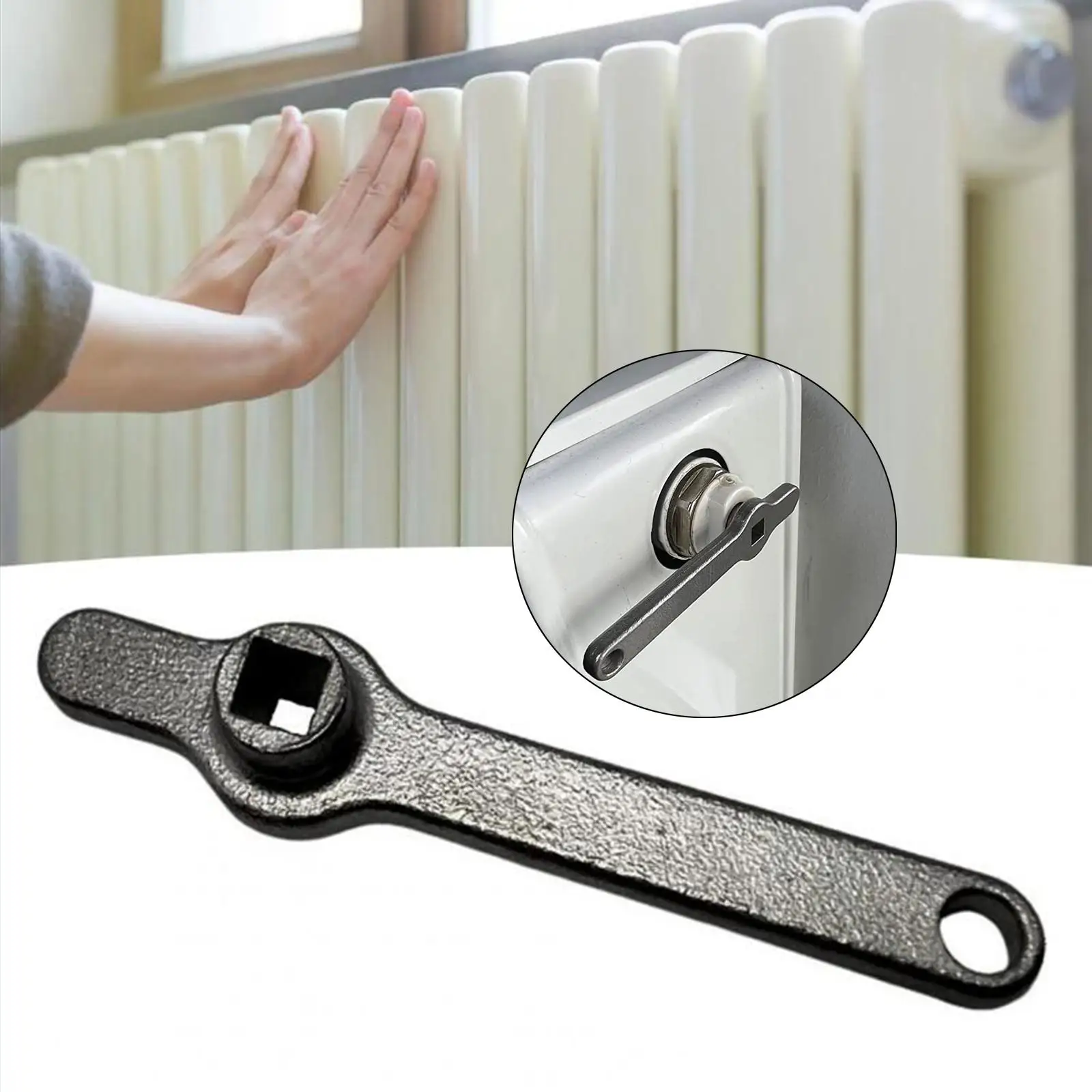 Salida de aire profesional, llave, llave de trinquete práctica y duradera, para refrigerador, reparación de equipos, humidificador de jardinería