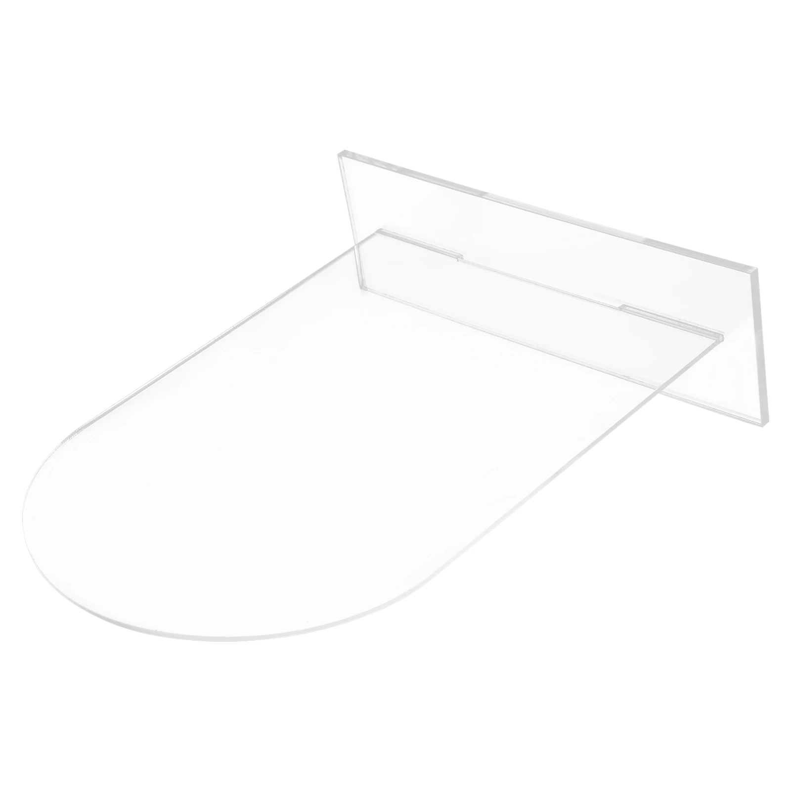 

5 Pcs Transparent Acrylic Wedding Table Cards Blank Place Card for DIY Party Supplies Food Labels Decorations