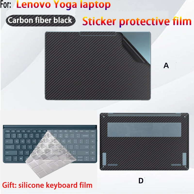 For New Lenovo Yoga Book 9i 14IAH10 Sticker Protective Film Book 9 13IMU9 Computer Shell Film Book 9i IRU8 Custom Skin Mo Film