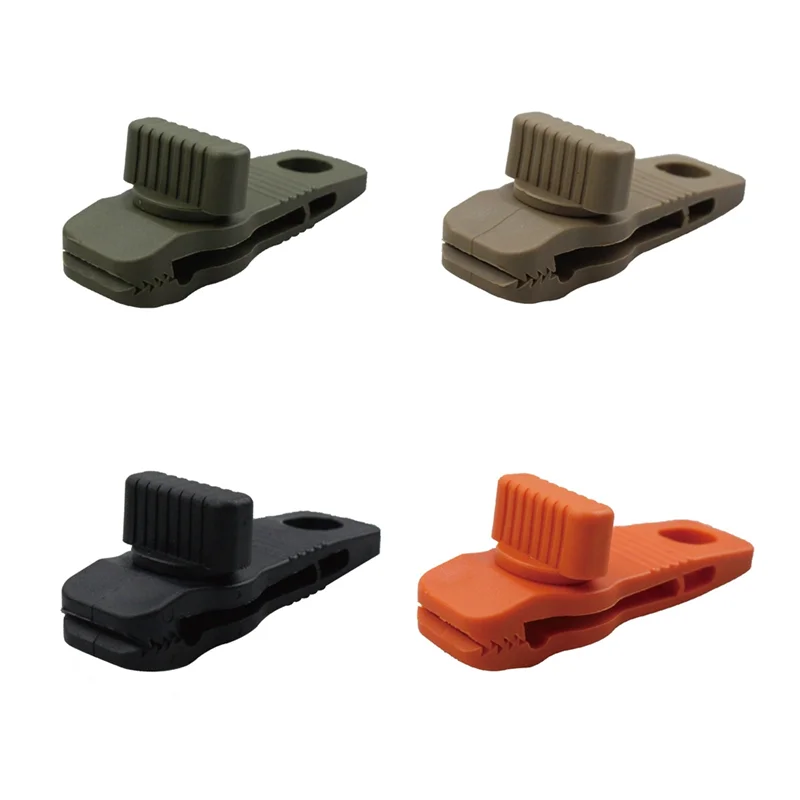 ABRB-10Pcs auvent corde pince bâche pince bâche pince réutilisable tente Crocodile pince tente auvent pince pour auvents Camping facile à utiliser
