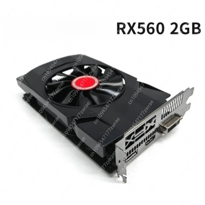 RX560 2GB Game Graphics Card Low Power 4K Video Drawing Multi-screen