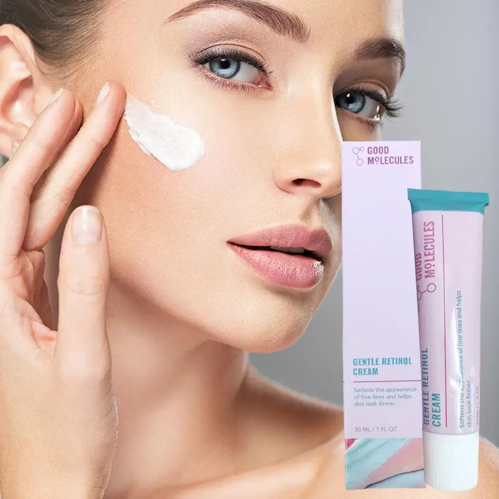 Gentle Awakening Retinol Hyaluronic Acid Eye Cream - Hydrating Fade Fine Lines Tighten Loose Skin Firmer Skin Eye Area Skincare