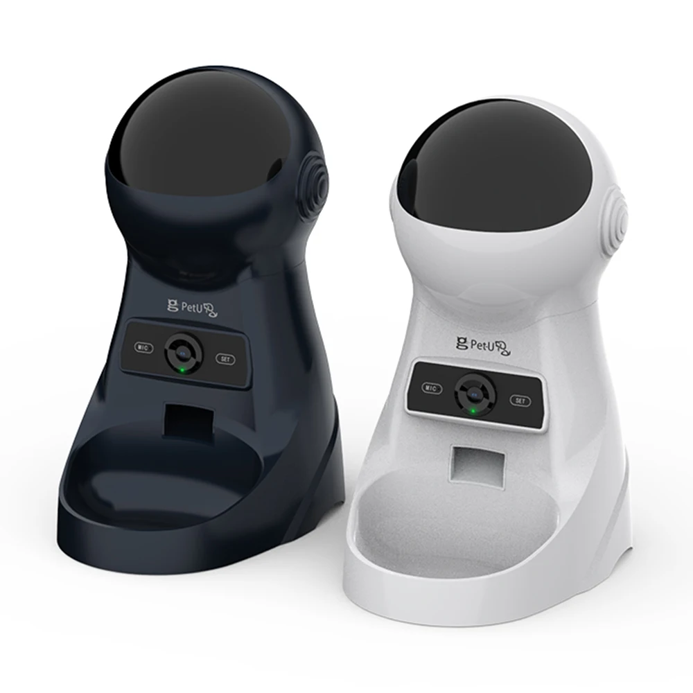 

New Hot Sale Robot Smart Camera/APP/Wifi Automatic Pet Feeder Electric Dog Food Dispenser Cat Feeding Bowl Machine