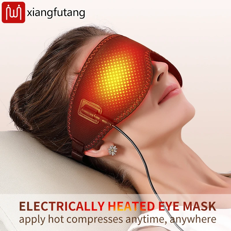 Rechargeable Eye Mask for Eye Strain Relief, Fatigue Alleviation, Eye Care, and Sleep with Eye Massage Function