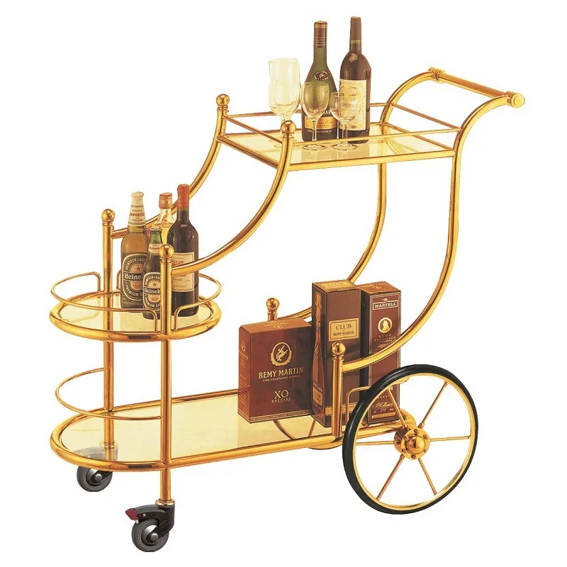 

Titanium luxury wine truck, three-layer food delivery truck service truck