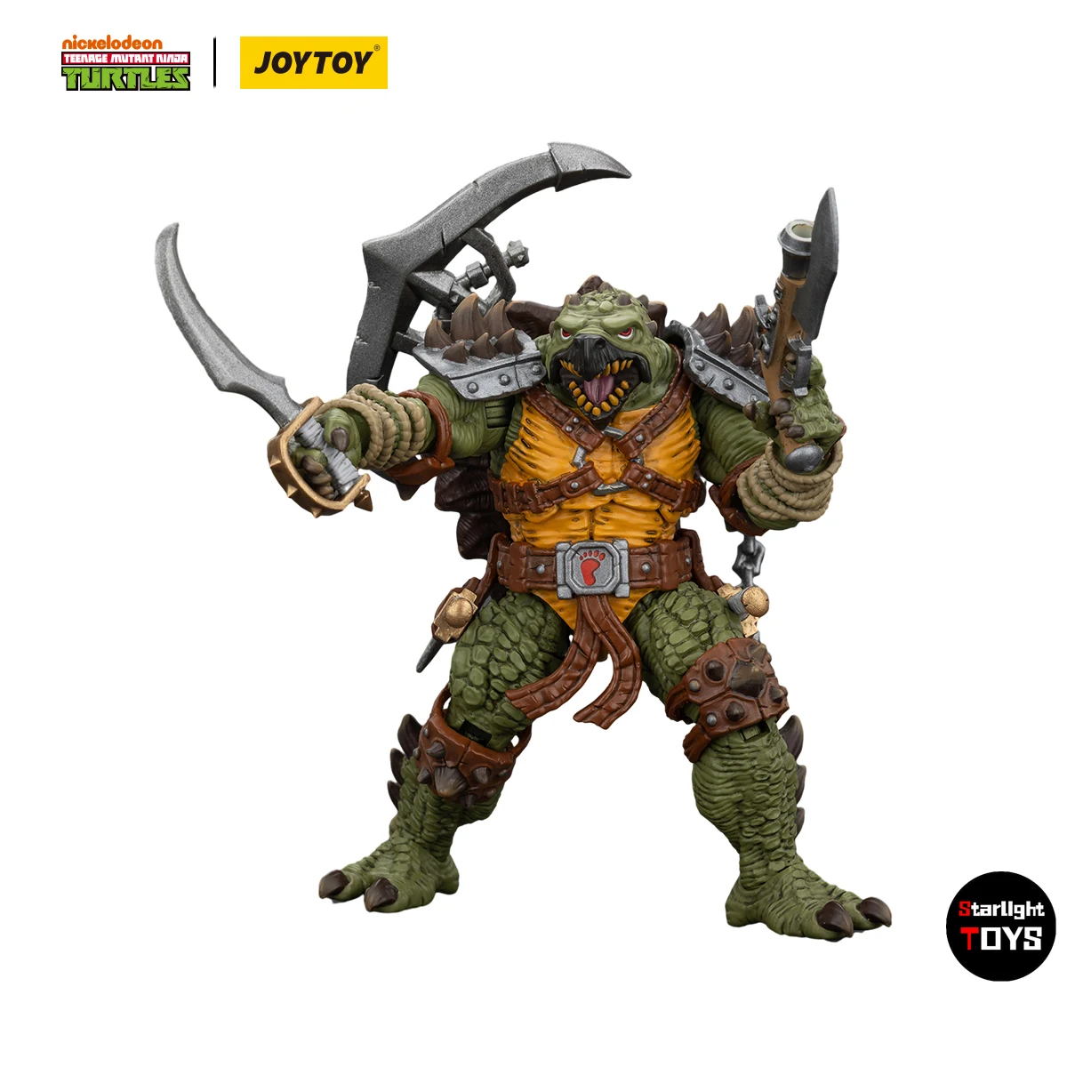 JOYTOY 1/18 Action Figure TMNT Krang Slash Tokka Modello Giocattolo Regali