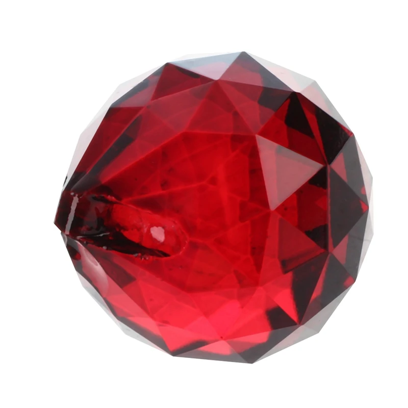 3X, 30Mm Red Crystal Ball Prisms