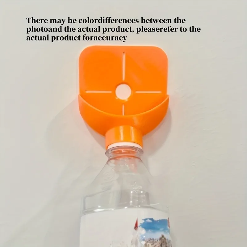 Heavy-Duty Plastic Drill Dust Collector - Easy Installation with Suction Cup, Compatible with Standard Bottles for, Furniture