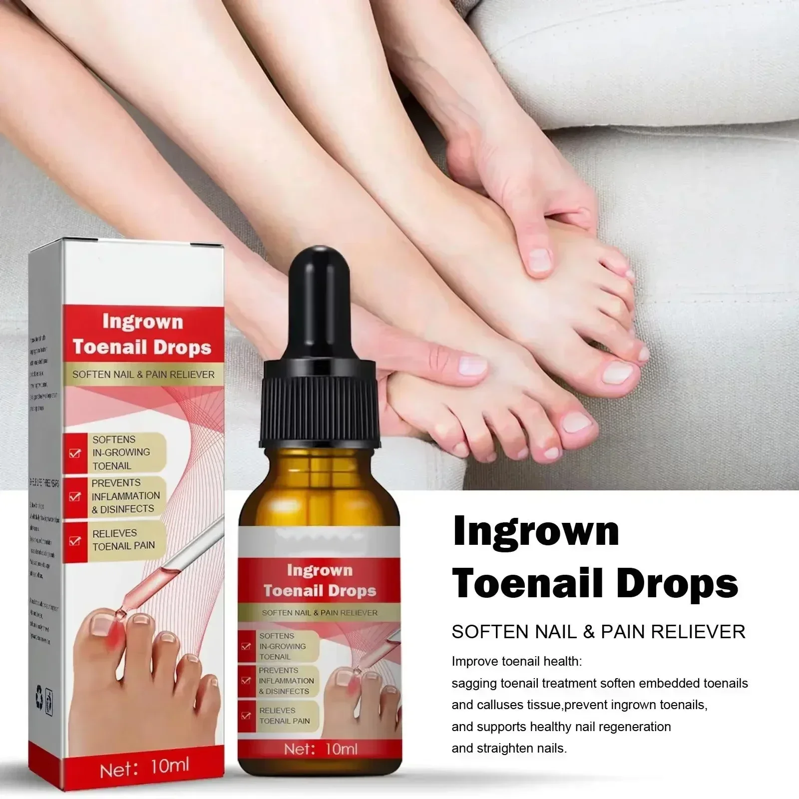 HOT~Nail fungus treatment Oil herbal nail polish foot protection skin care oil repair cream foot nail polish repair products