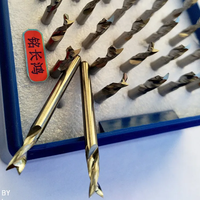 3 Flute 4 Flute Straight Shank End Mill 2-23mm for CNC Milling Machine High Precision Cutting Tool