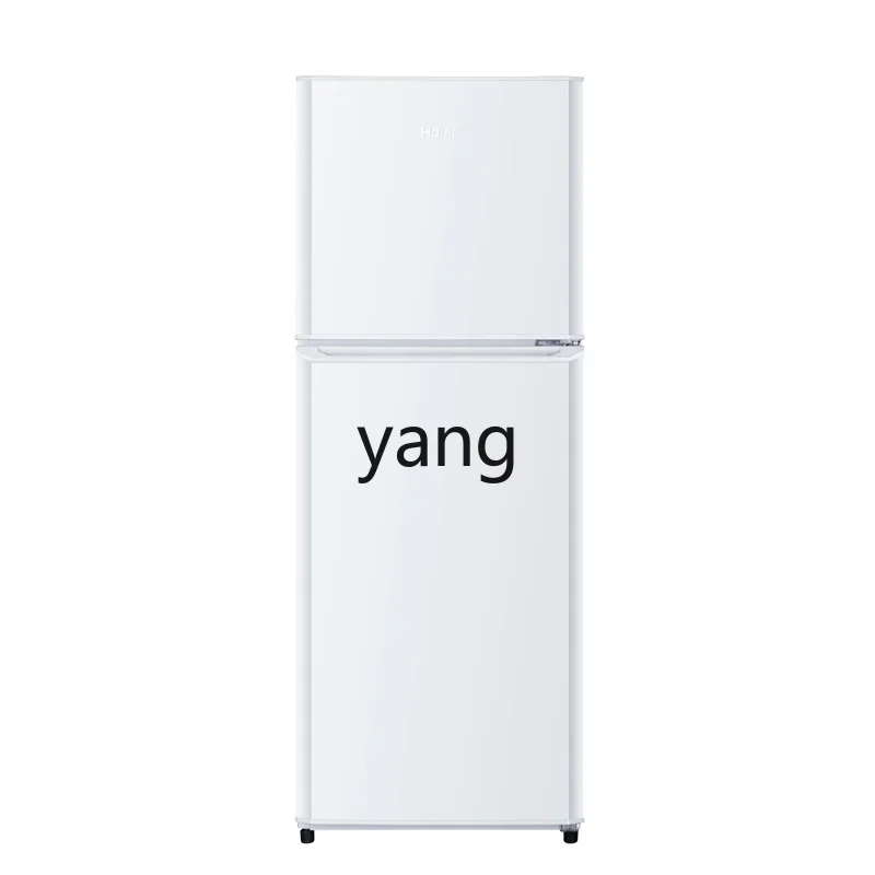 L'm'm Double-Open Two-Door Refrigerator White Small Household Fresh-Keeping Refrigeration