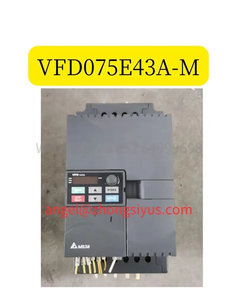 

VFD075E43A-M Used Delta inverter 7.5kW 380V operation function OK