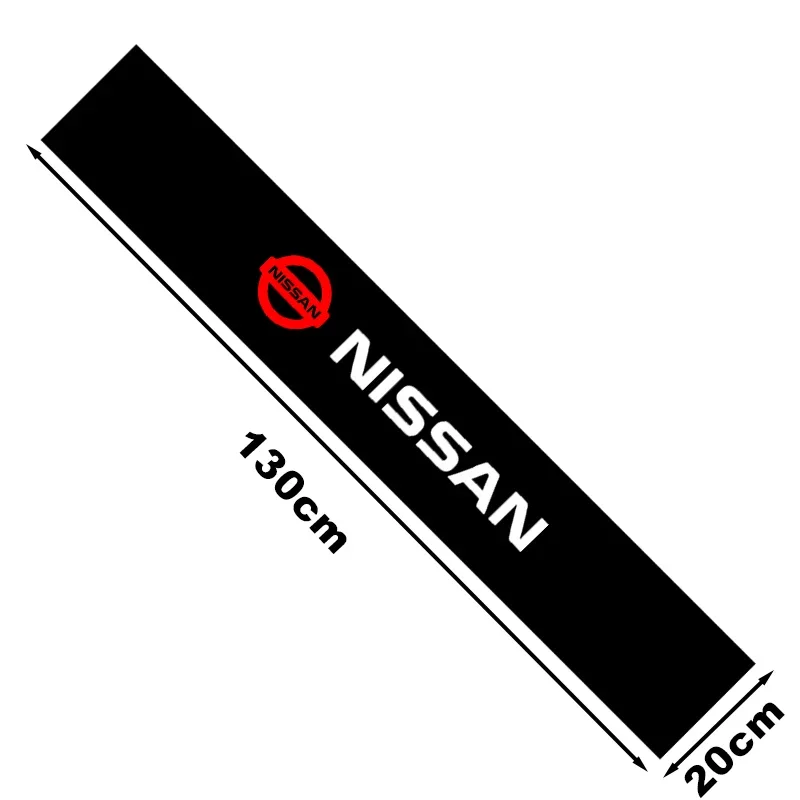 Car windshield sun visor strip stickers to prevent direct sunlight For Nissan X-Trail T32 T31 Qashqai Tiida Teana Car Styling
