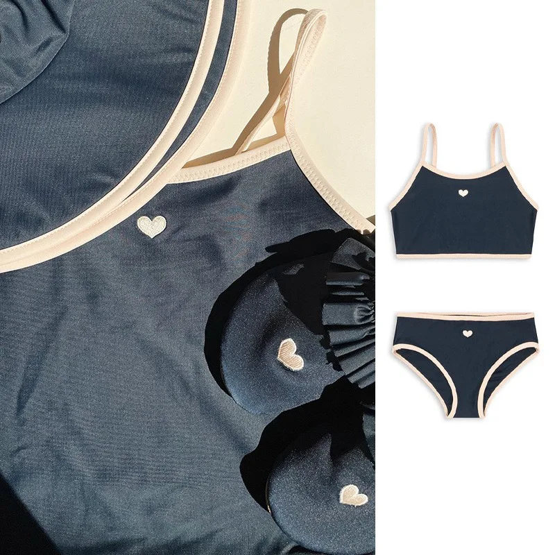 

Summer New Cute Baby Girl Bikini 2026 Separate Swimsuit Children's Beach Fashion Girls Swimming Costume