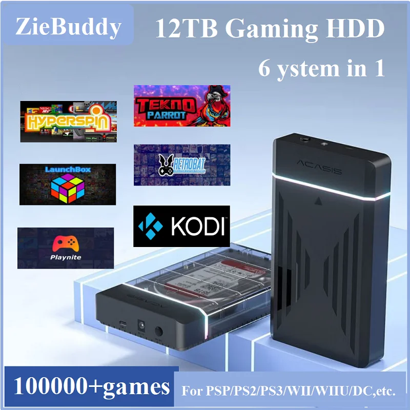 Ziebuddy 12TB Gamin…