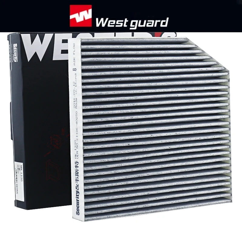 

WESTGUARD MK1330 For HAVAL H2 1.5T AWD GW4G15B 07.2014- Carbon Cabin Cabin Filter 1497/110 8104400ASZ08A 8100240XSZ08A