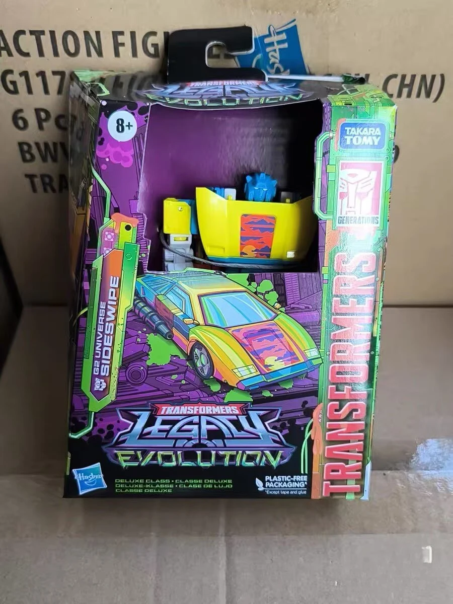 Takara Tomy Hasbro Transformers Legacy Evolution Deluxe G2 Universe Sideswipe Action Figure Model Robot Collectible Ornament Toy